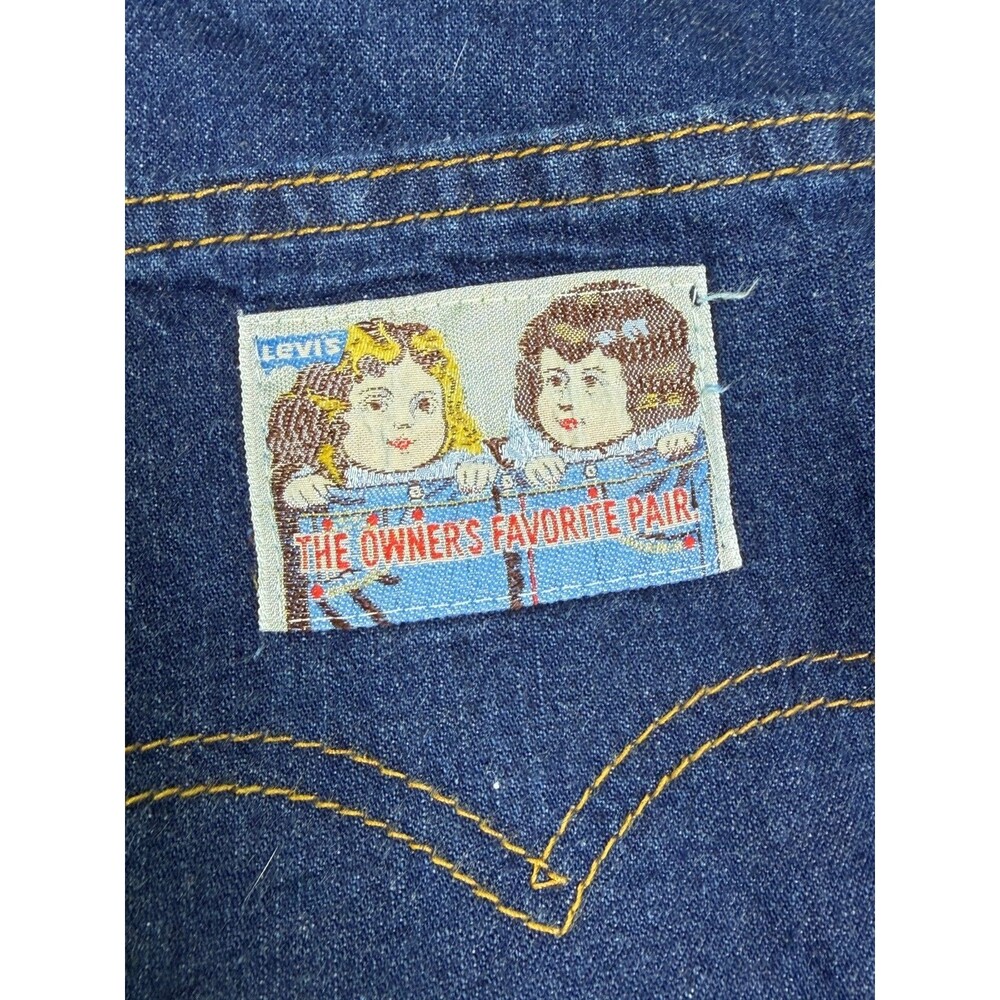 Rare Collectible Vintage Levi's Owner's Favorite Pair Denim Skirt Size 8